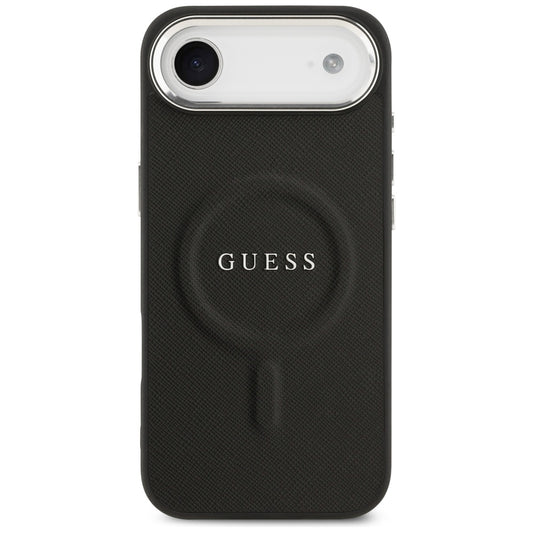 Custodia MagSafe per Apple iPhone 17 Air, Guess, Classic Logo, Nera