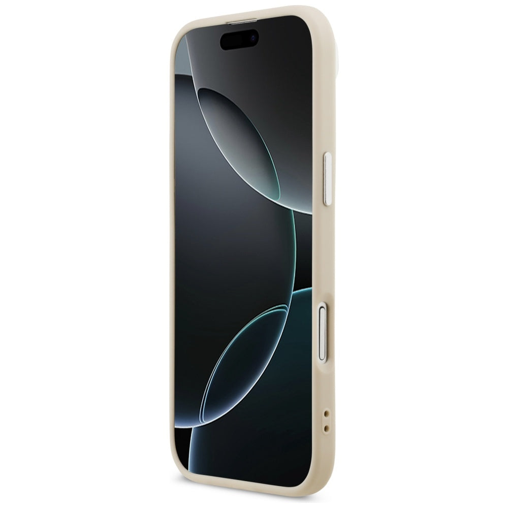 Custodia MagSafe per Apple iPhone 17 Air, Karl Lagerfeld, Karl & Choupette Pins, Beige