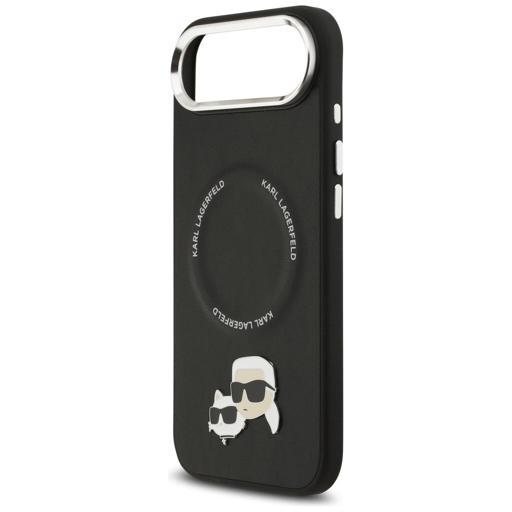 Custodia MagSafe per Apple iPhone 17 Air, Karl Lagerfeld, Karl & Choupette Pins, Nera