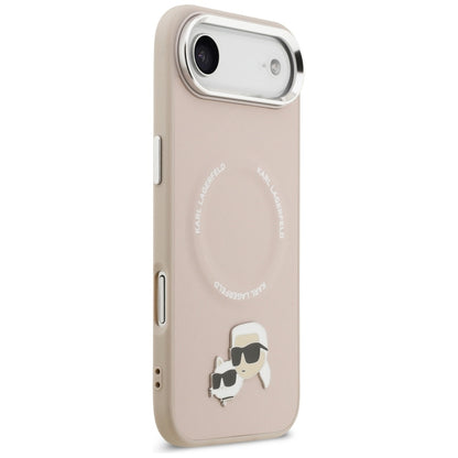 Custodia MagSafe per Apple iPhone 17 Air, Karl Lagerfeld, Karl & Choupette Pins, Rosa