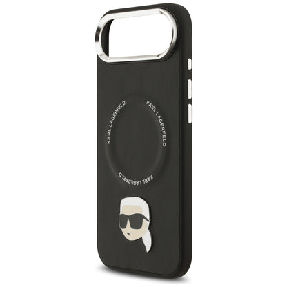 Custodia MagSafe per Apple iPhone 17 Air, Karl Lagerfeld, Karl Pin, Nera