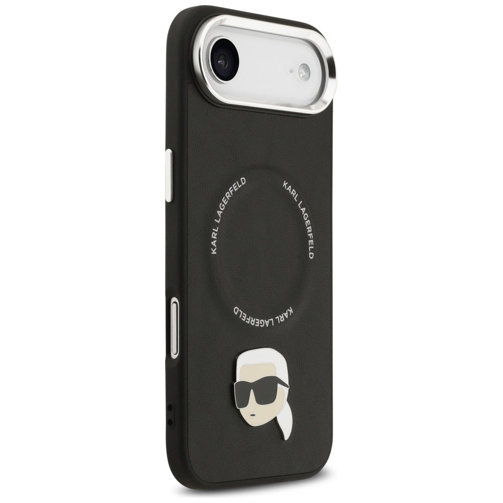 Custodia MagSafe per Apple iPhone 17 Air, Karl Lagerfeld, Karl Pin, Nera
