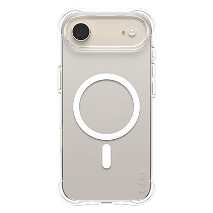Custodia MagSafe per Apple iPhone 17 Air, PanzerGlass, Fashionable Care, Trasparente Bianca