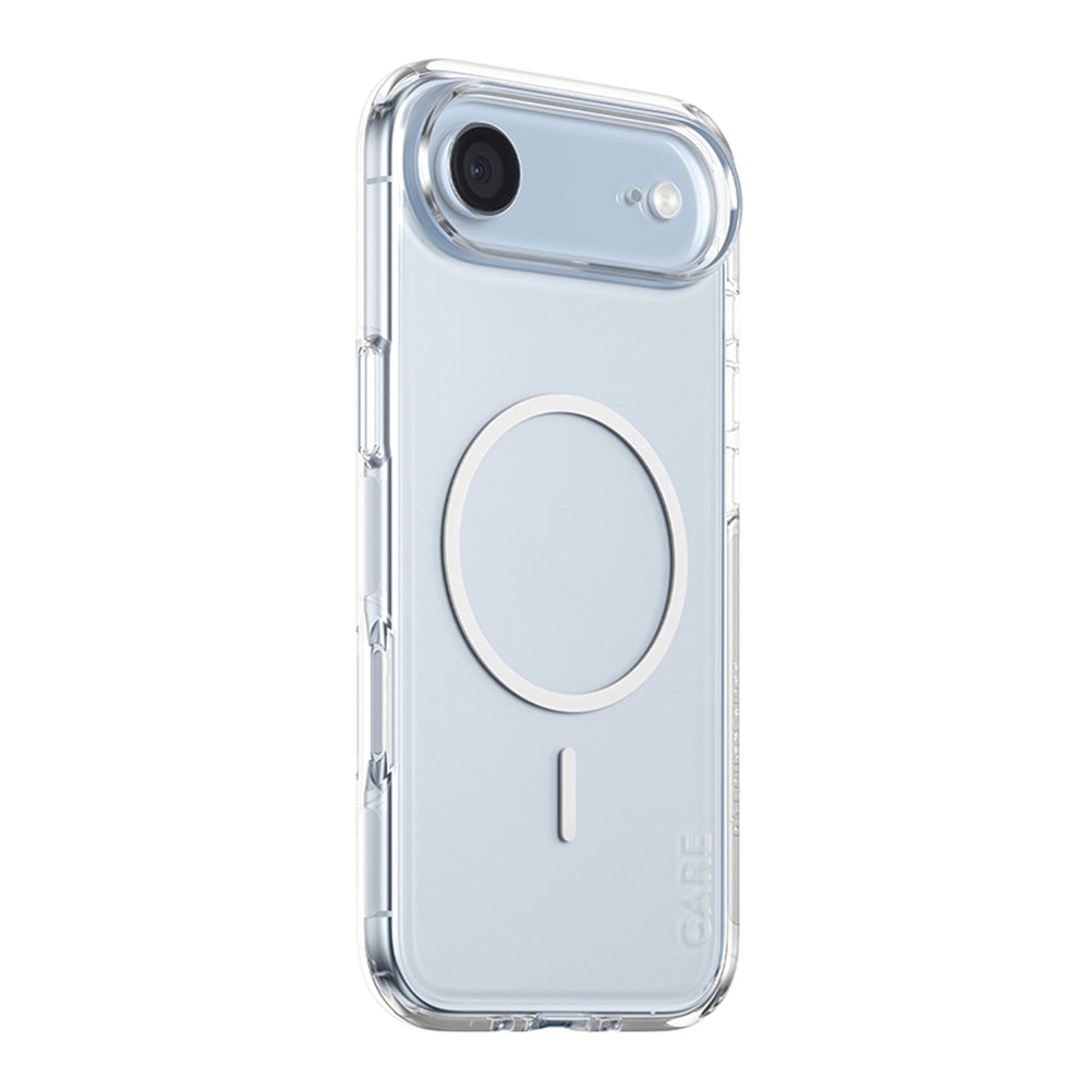 Custodia MagSafe per Apple iPhone 17 Air, PanzerGlass, Care Urban Explorer, Trasparente Bianca