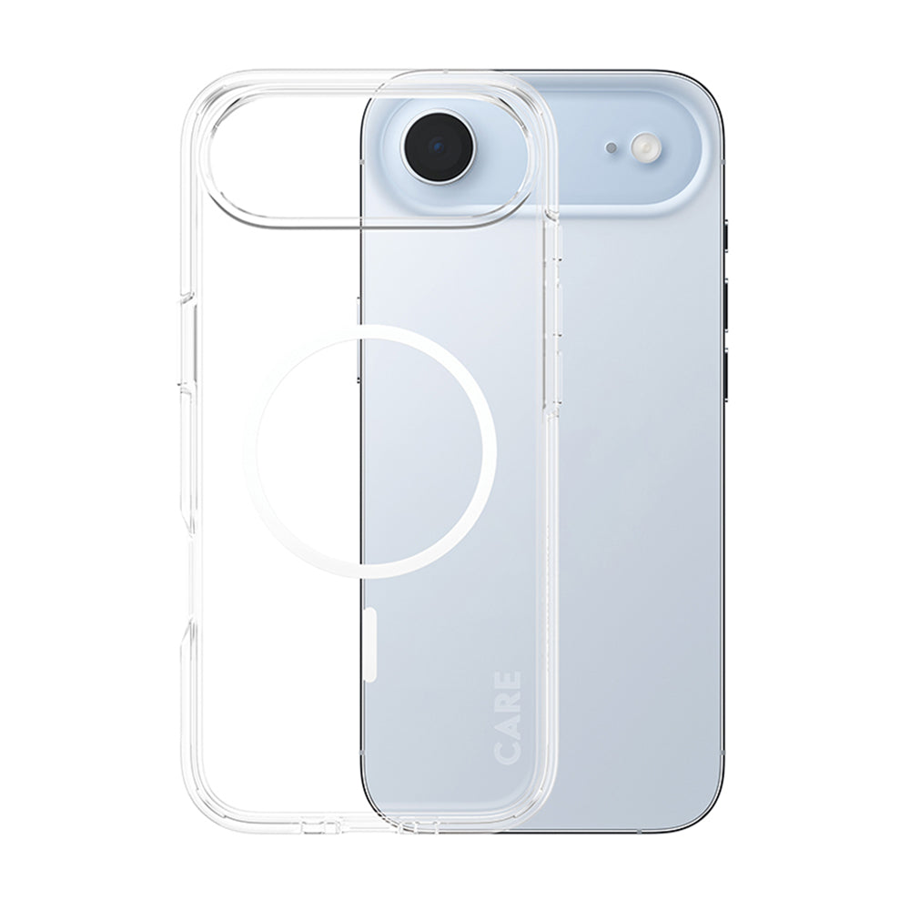 Custodia MagSafe per Apple iPhone 17 Air, PanzerGlass, Care Urban Explorer, Trasparente Bianca