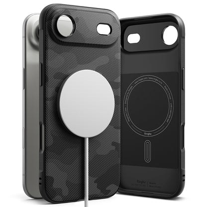 Custodia MagSafe per Apple iPhone 17 Air, Ringke, Onyx, Camuffamento