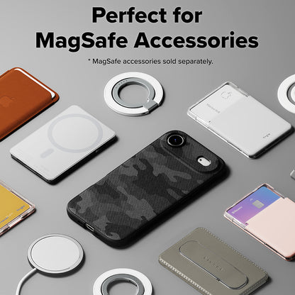 Custodia MagSafe per Apple iPhone 17 Air, Ringke, Onyx, Camuffamento
