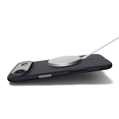 Custodia MagSafe per Apple iPhone 17 Air, Spigen, Caseology Nano Pop, Nera