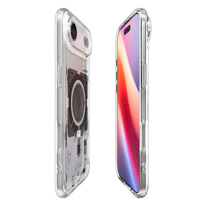 Custodia MagSafe per Apple iPhone 17 Air, Spigen, Ultra Hybrid Neo One, Trasparente