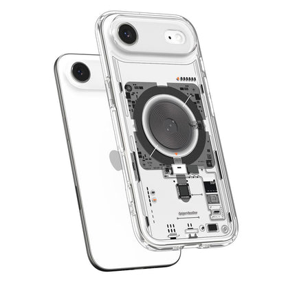 Custodia MagSafe per Apple iPhone 17 Air, Spigen, Ultra Hybrid Neo One, Trasparente