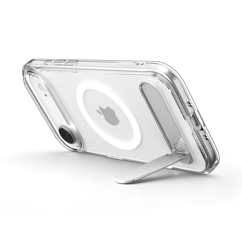 Custodia MagSafe per Apple iPhone 17 Air, Spigen, Ultra Hybrid S, Trasparente