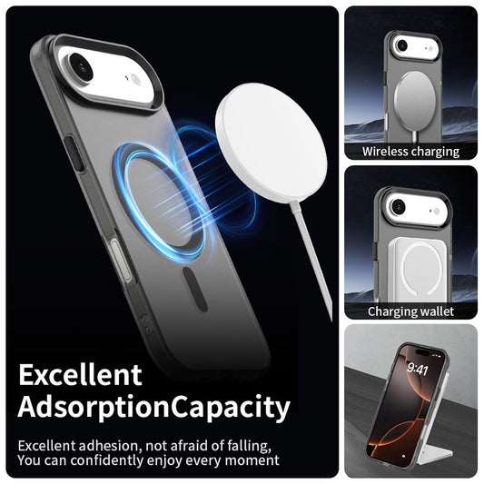 Custodia MagSafe per Apple iPhone 17 Air, Techsuit, CandyCase, Nera