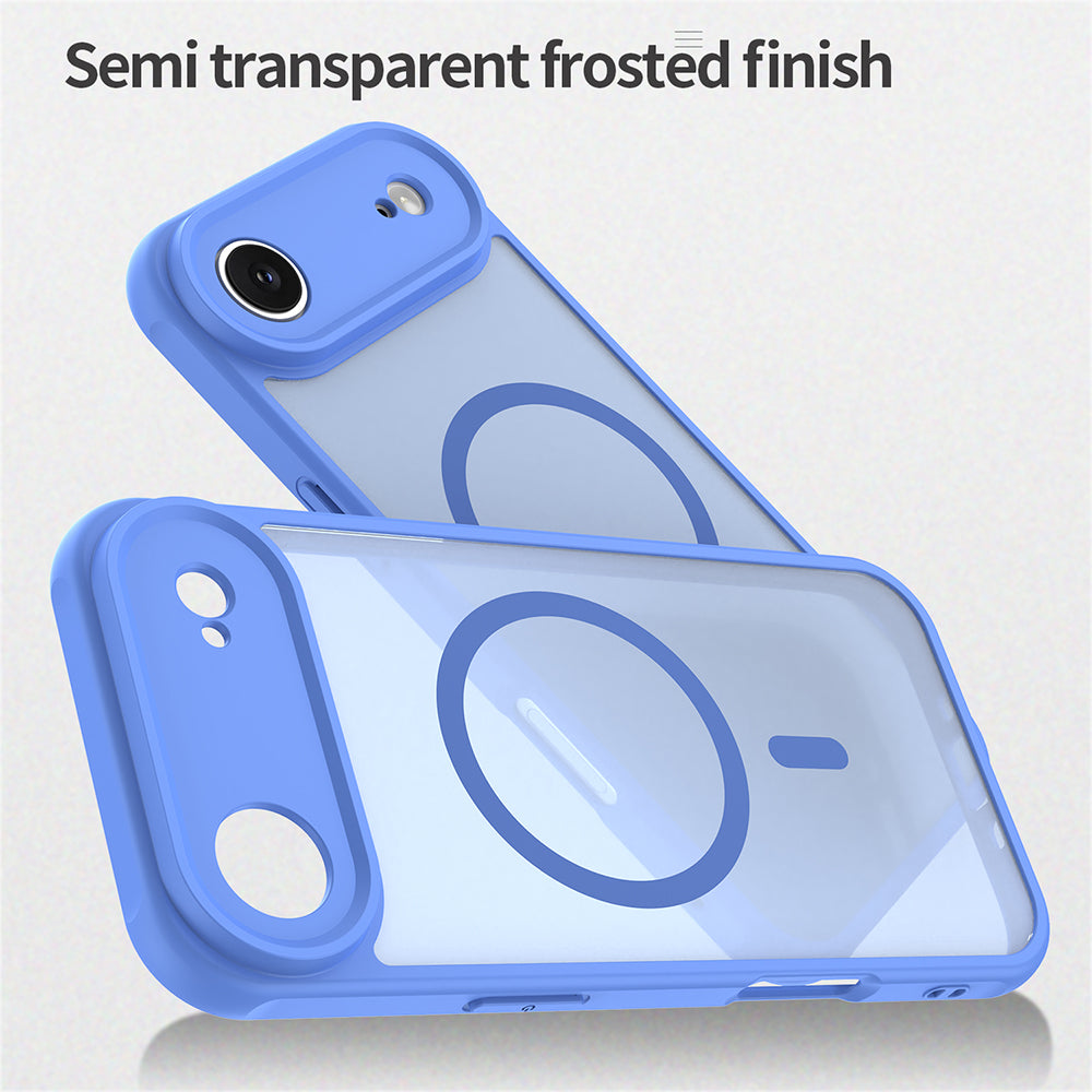 Custodia MagSafe per Apple iPhone 17 Air, Techsuit, HaloFrost II, Blu