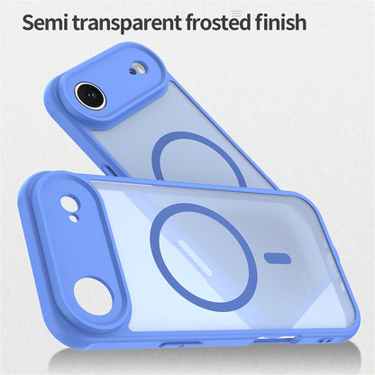 Custodia MagSafe per Apple iPhone 17 Air, Techsuit, HaloFrost II, Blu