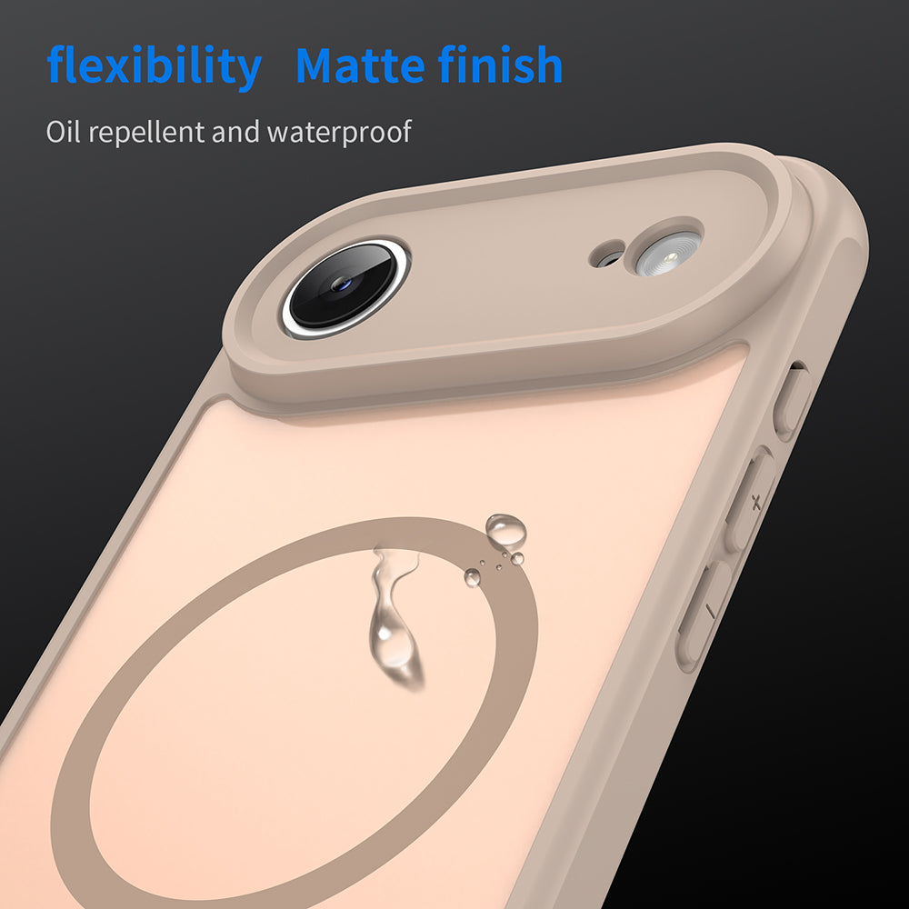 Custodia MagSafe per Apple iPhone 17 Air, Techsuit, HaloFrost II, Dorata