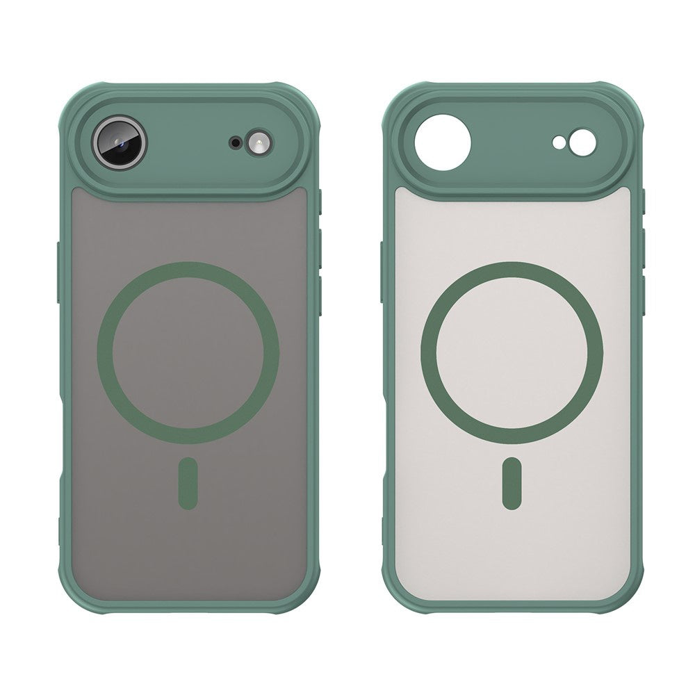 Custodia MagSafe per Apple iPhone 17 Air, Techsuit, HaloFrost II, Verde