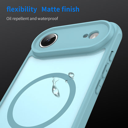 Custodia MagSafe per Apple iPhone 17 Air, Techsuit, HaloFrost II, Verde Chiaro