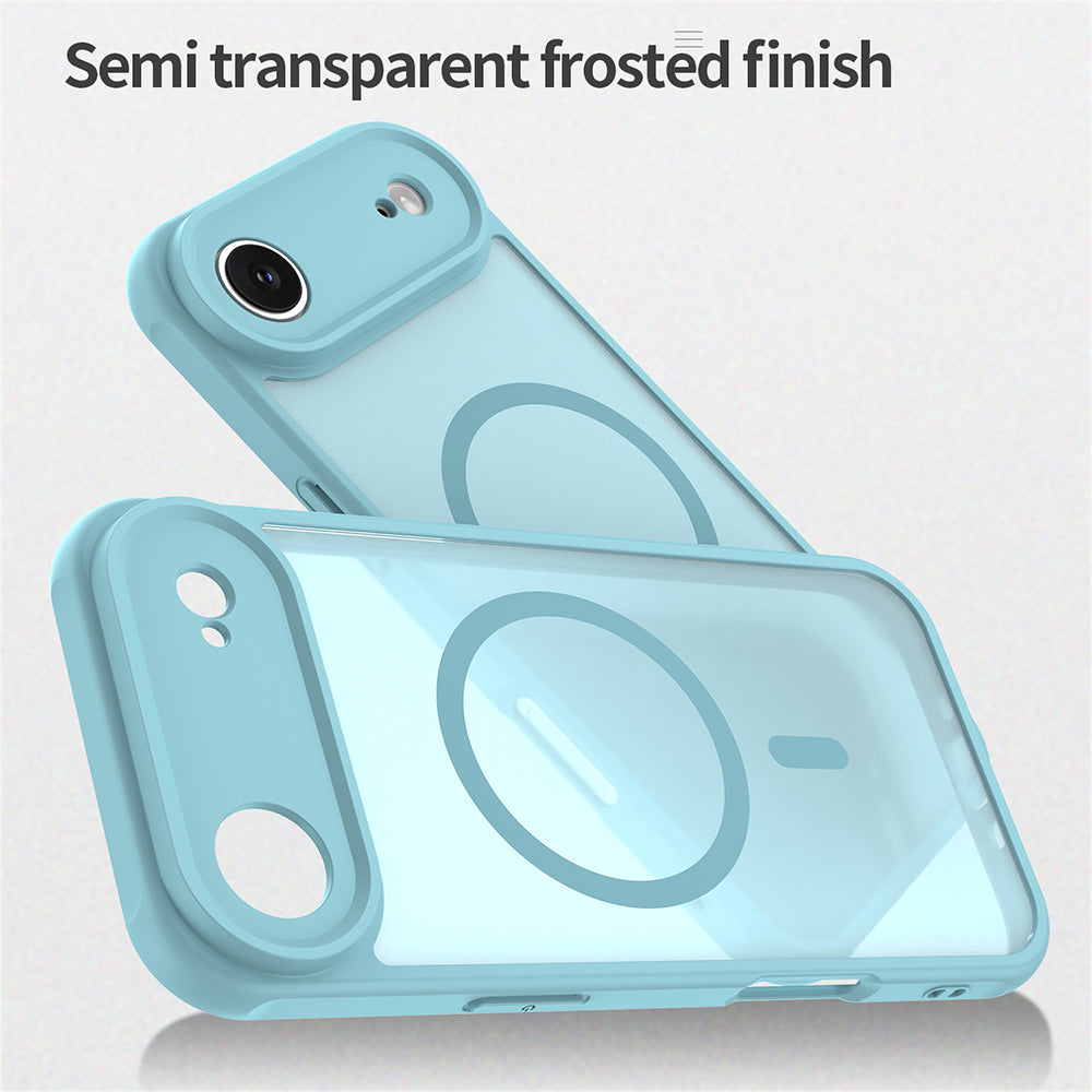 Custodia MagSafe per Apple iPhone 17 Air, Techsuit, HaloFrost II, Verde Chiaro