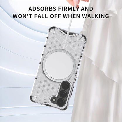 Custodia MagSafe per Apple iPhone 17 Air, Techsuit, HoneyComb Shield, Nera