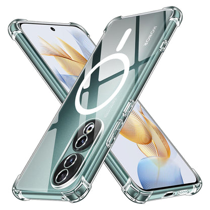 Custodia MagSafe per Apple iPhone 17 Air, Techsuit, Antiurto, Trasparente