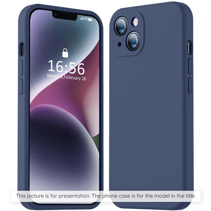 Custodia MagSafe per Apple iPhone 17 Air, Techsuit, SoftFlex, Blu Navy