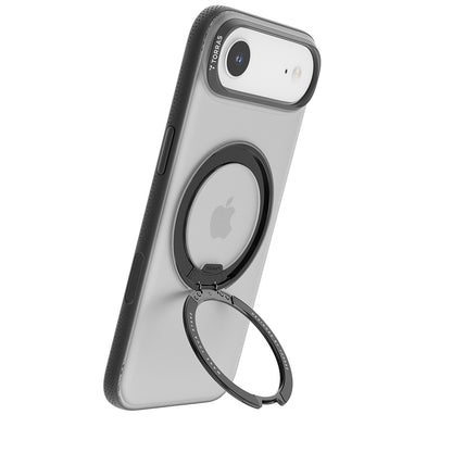 Custodia MagSafe per Apple iPhone 17 Air, Torras, Ostand R Fitness, Nera