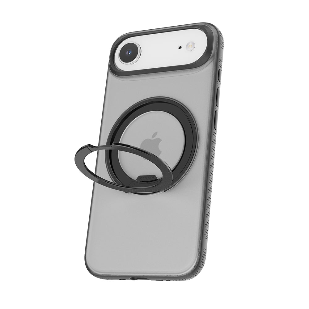 Custodia MagSafe per Apple iPhone 17 Air, Torras, Ostand R Fitness, Nera