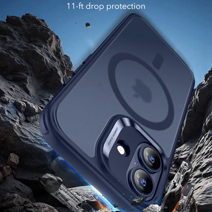 Custodia MagSafe per Apple iPhone 17, ESR, Classic Hybrid, Blu Satinato