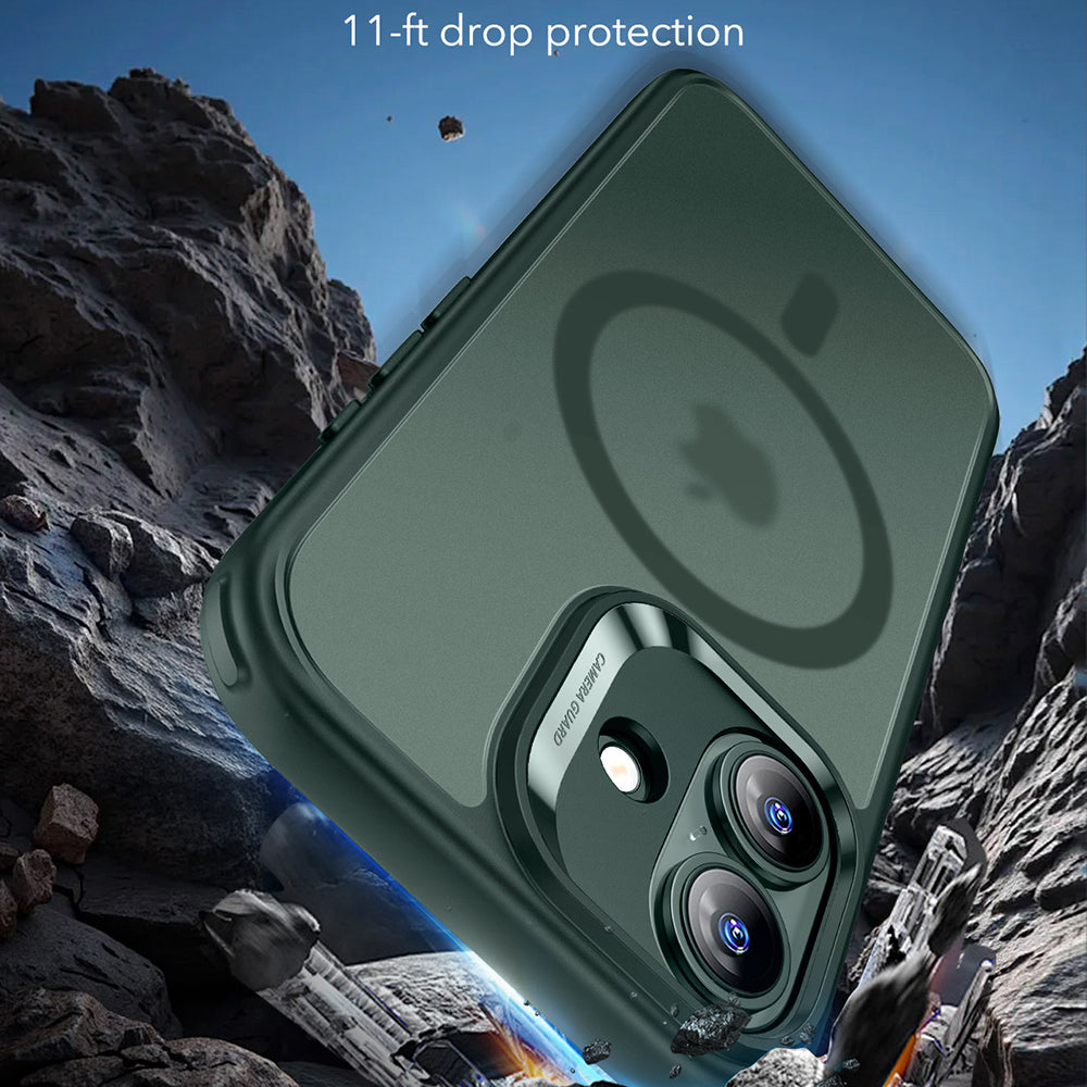 Custodia MagSafe per Apple iPhone 17, ESR, Classic Hybrid, Verde Satinato