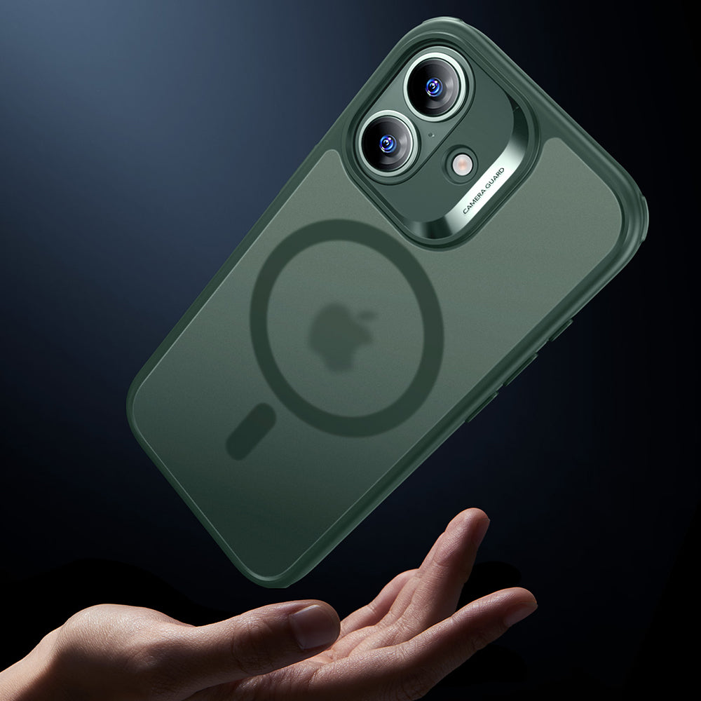 Custodia MagSafe per Apple iPhone 17, ESR, Classic Hybrid, Verde Satinato