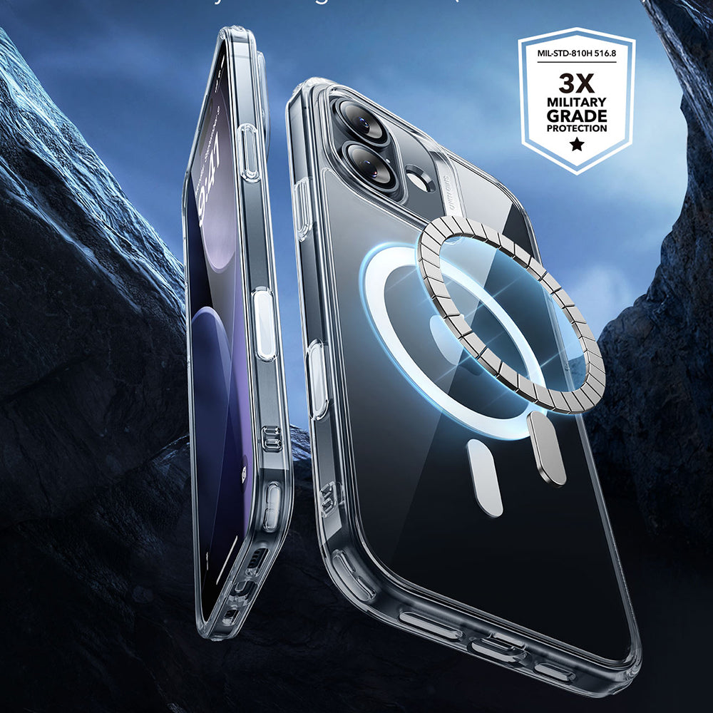 Custodia MagSafe per Apple iPhone 17, ESR, Classic Hybrid, Trasparente
