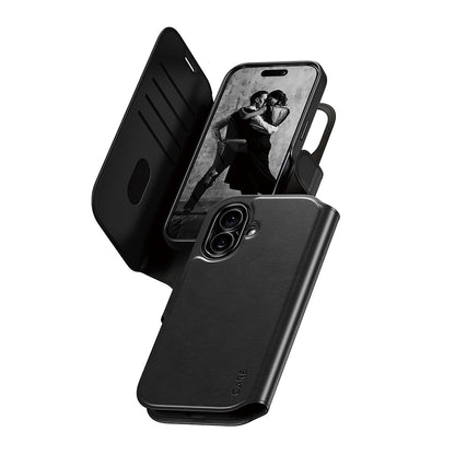 Custodia MagSafe per Apple iPhone 17, PanzerGlass, Care Feature Tango Two-in-One, Nera