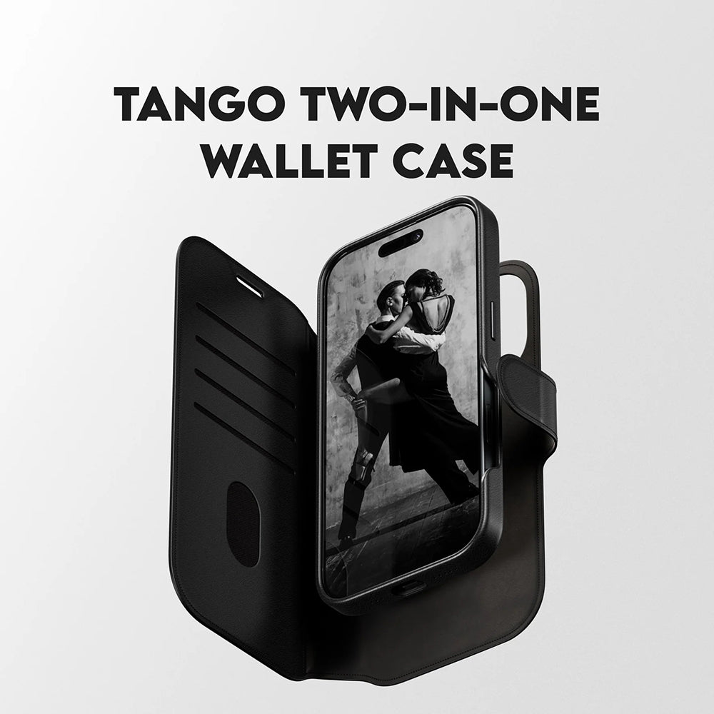 Custodia MagSafe per Apple iPhone 17, PanzerGlass, Care Feature Tango Two-in-One, Nera