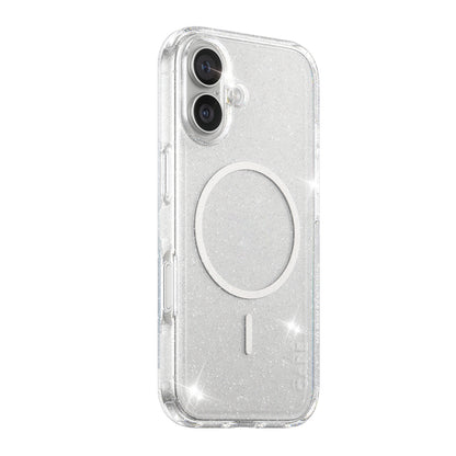 Custodia MagSafe per Apple iPhone 17, PanzerGlass, Care Urban Explorer Star Lit, Trasparente Bianca