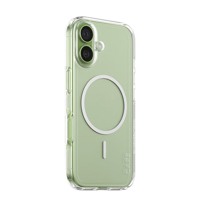 MagSafe Case for Apple iPhone 17, PanzerGlass, Urban Explorer Care, White Transparent