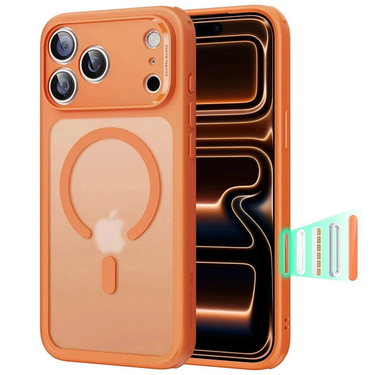 Custodia MagSafe per Apple iPhone 17 Pro, ESR, Classic Hybrid, Arancione Satinato