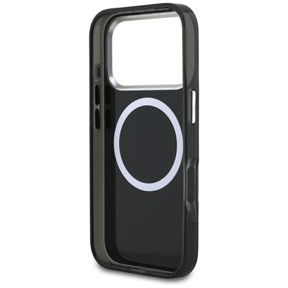 Custodia MagSafe per Apple iPhone 17 Pro, Karl Lagerfeld, IML KL Monogram, Nera