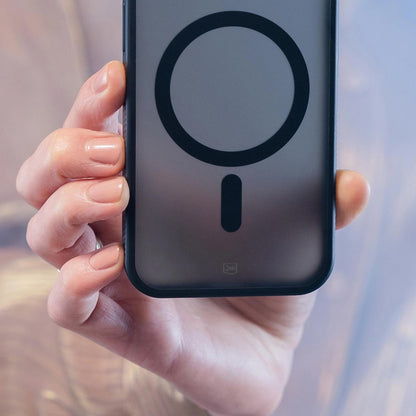 Custodia MagSafe per Apple iPhone 17 Pro Max, 3MK, Smoke MagCase, Nera