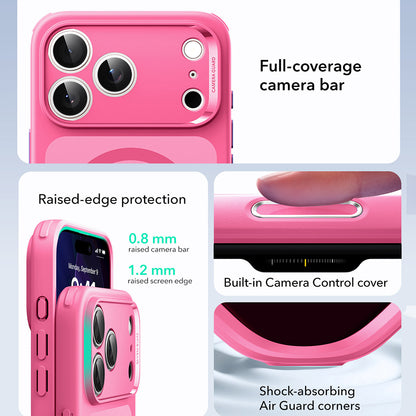 Custodia MagSafe per Apple iPhone 17 Pro Max, ESR, Classic Hybrid, Rosa Satinato