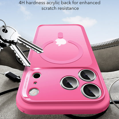 Custodia MagSafe per Apple iPhone 17 Pro Max, ESR, Classic Hybrid, Rosa Satinato