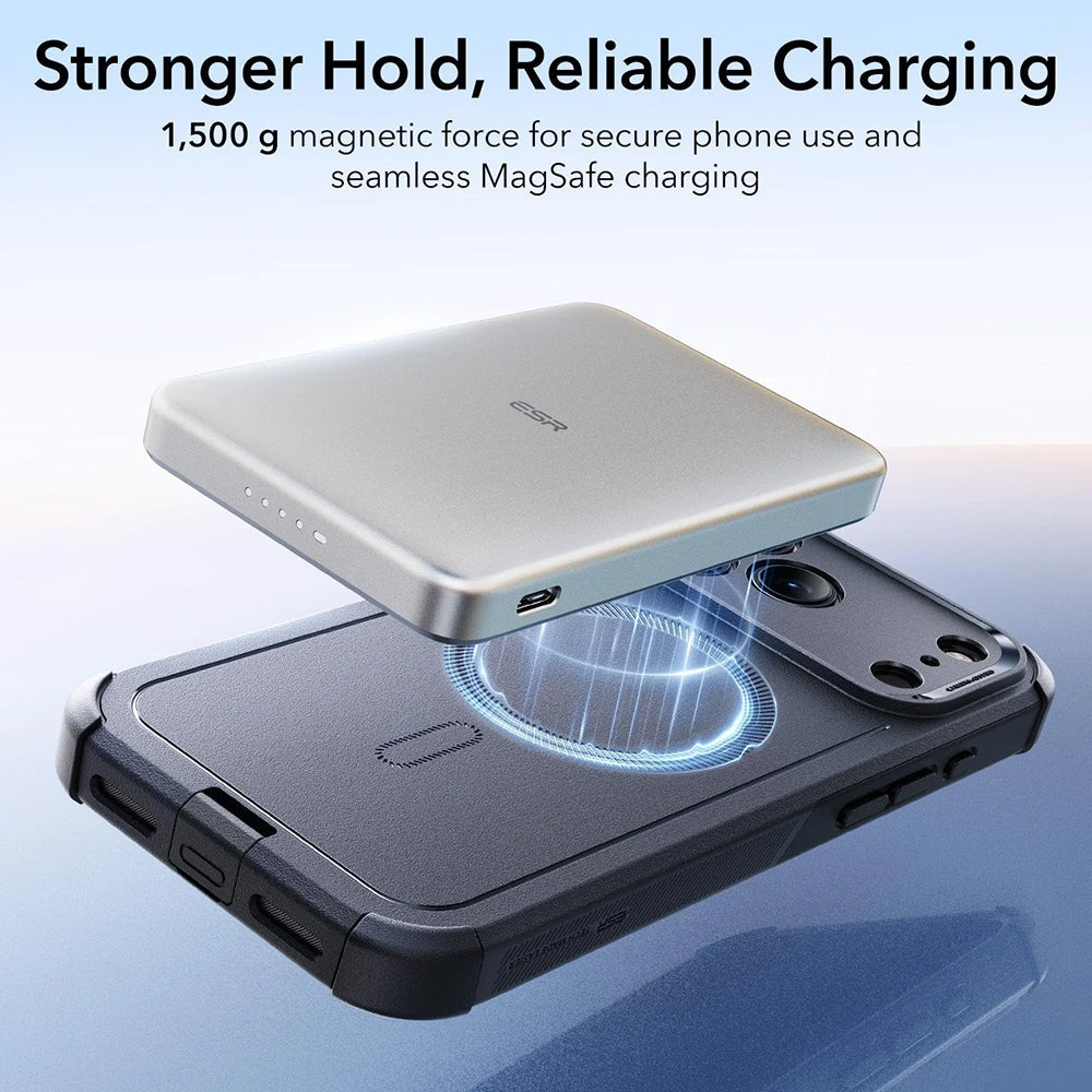 Custodia MagSafe per Apple iPhone 17 Pro Max, ESR, Cyber, Nera