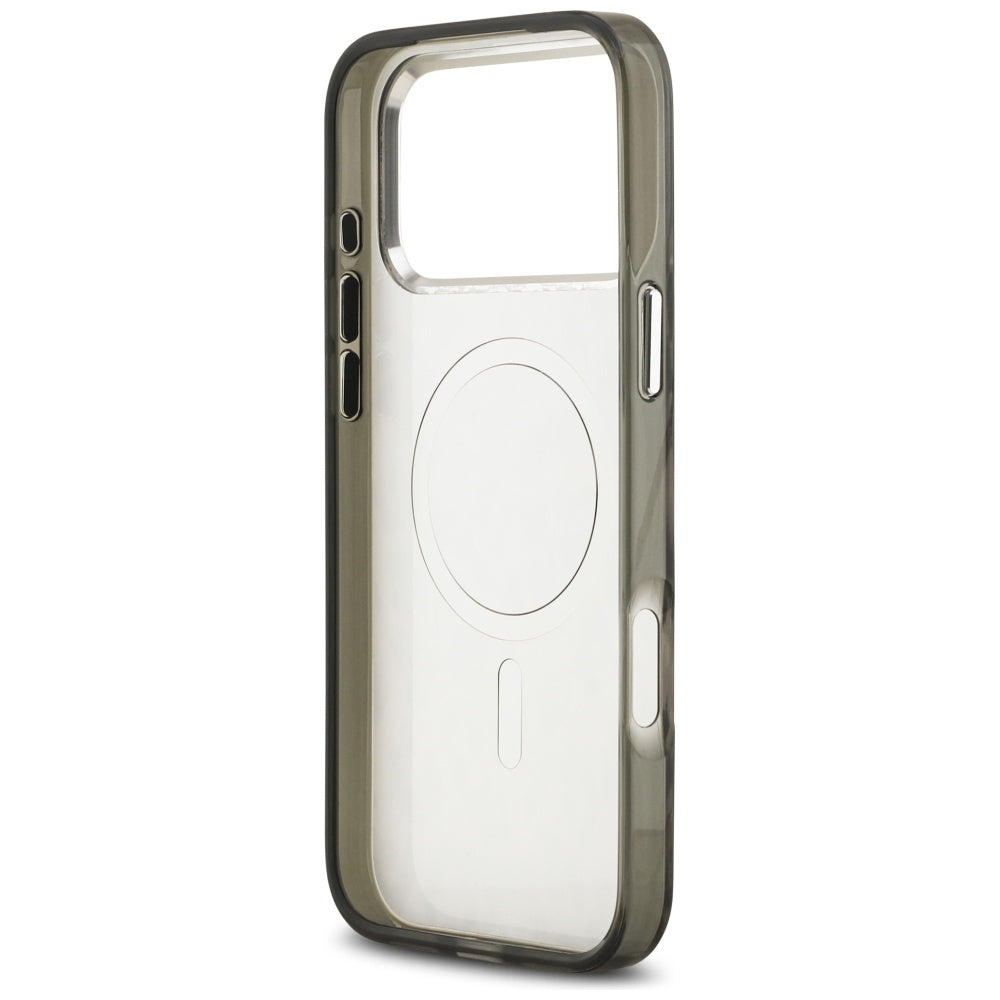 Custodia MagSafe per Apple iPhone 17 Pro Max, Karl Lagerfeld, IML Leopard Pattern, Marrone