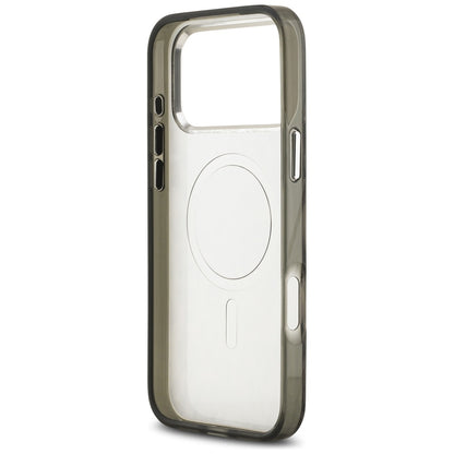 Custodia MagSafe per Apple iPhone 17 Pro Max, Karl Lagerfeld, IML Leopard Pattern, Marrone