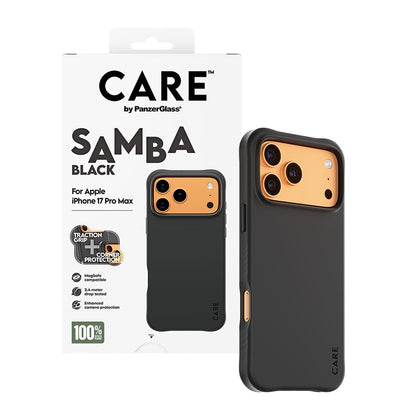 Custodia MagSafe per Apple iPhone 17 Pro Max, PanzerGlass, Care Fashionable, Nera