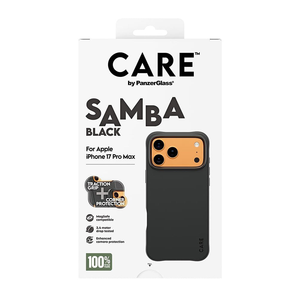 Custodia MagSafe per Apple iPhone 17 Pro Max, PanzerGlass, Care Fashionable, Nera