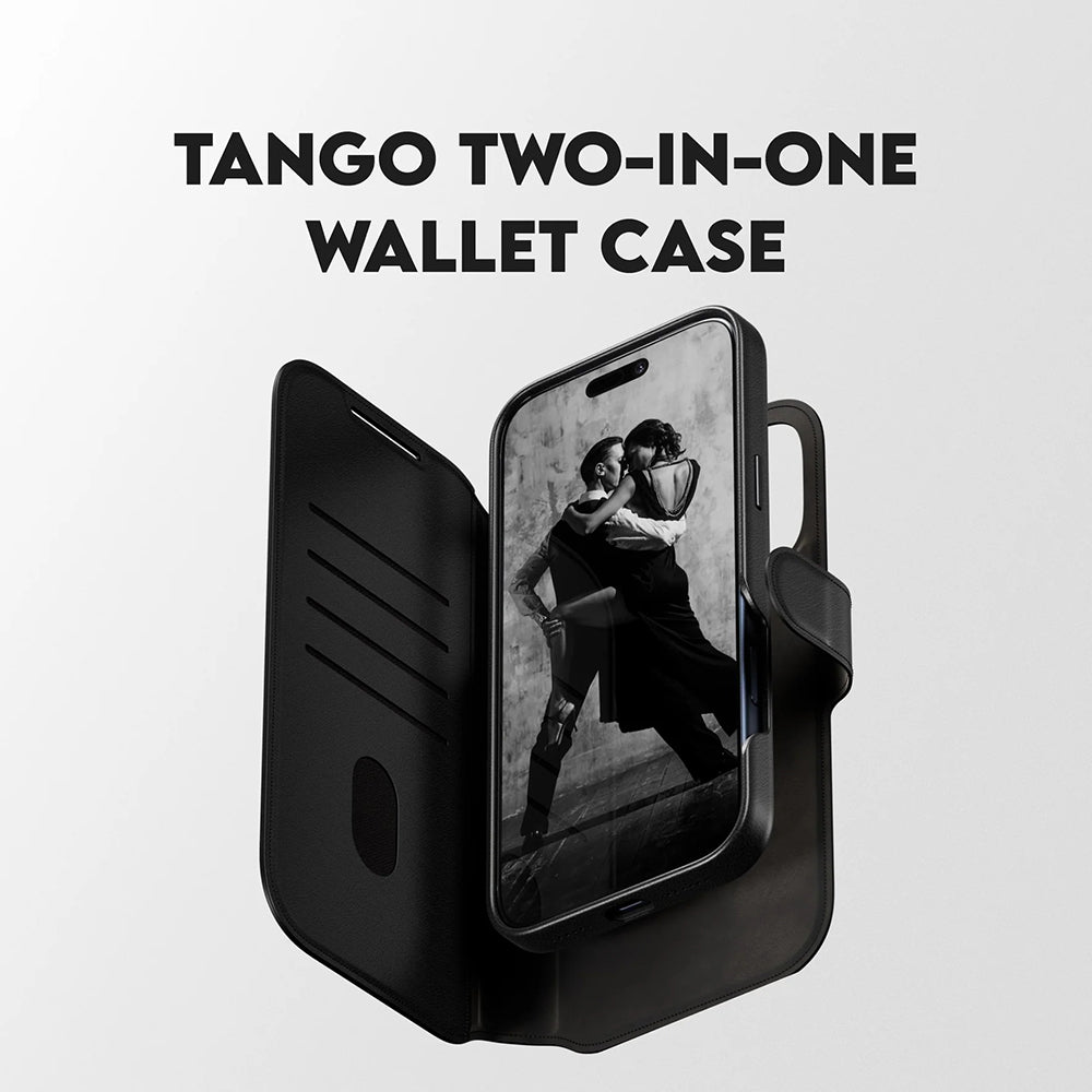Custodia MagSafe per Apple iPhone 17 Pro Max, PanzerGlass, Care Feature Tango Two-in-One, Nera