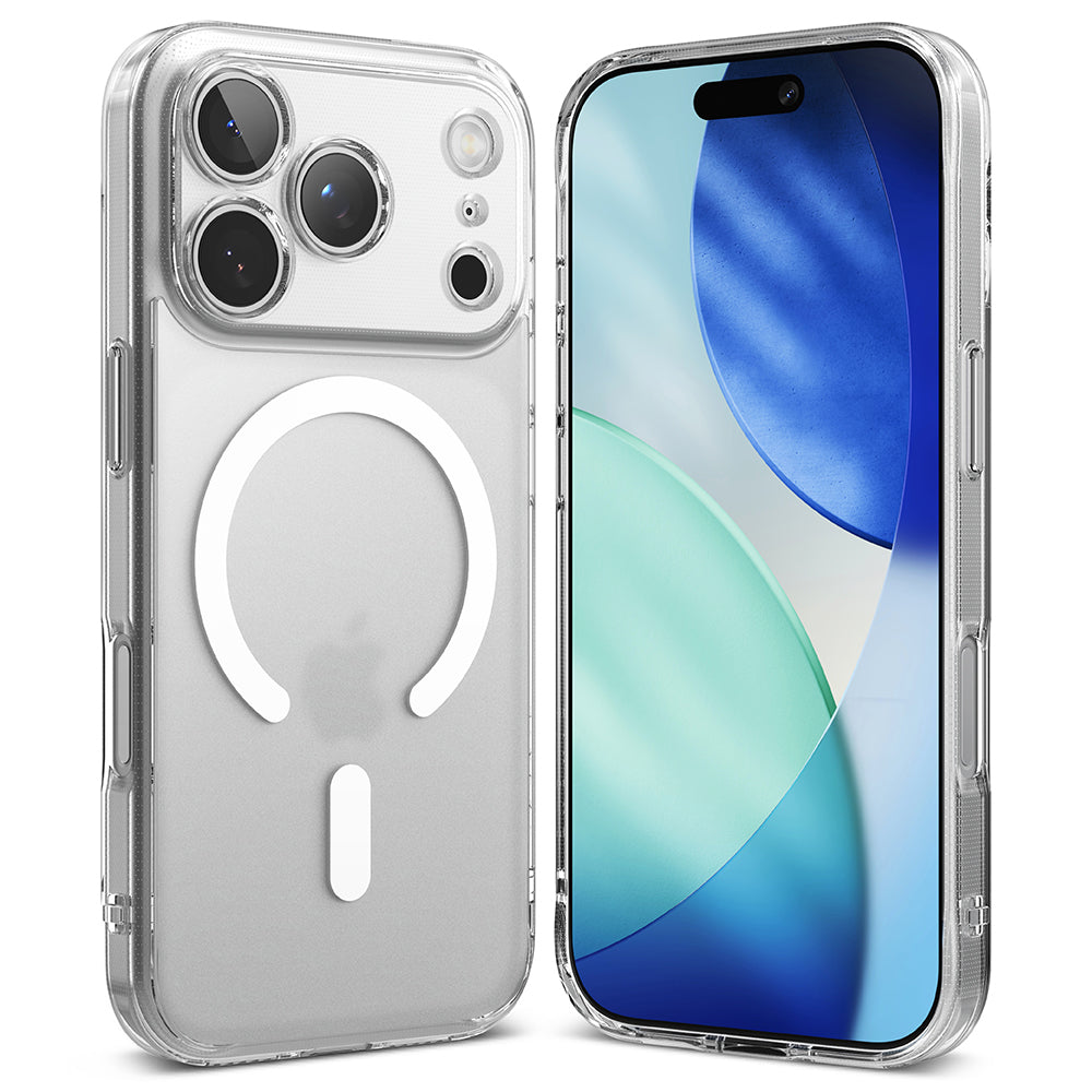 Custodia MagSafe per Apple iPhone 17 Pro Max, Ringke, Fusion, Trasparente Opaca