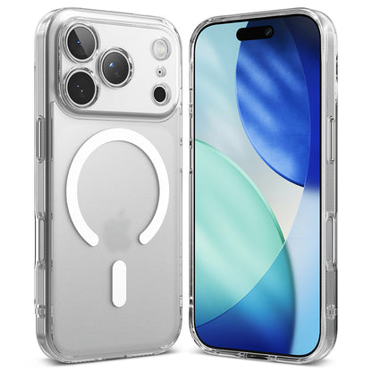 Custodia MagSafe per Apple iPhone 17 Pro Max, Ringke, Fusion, Trasparente Opaca