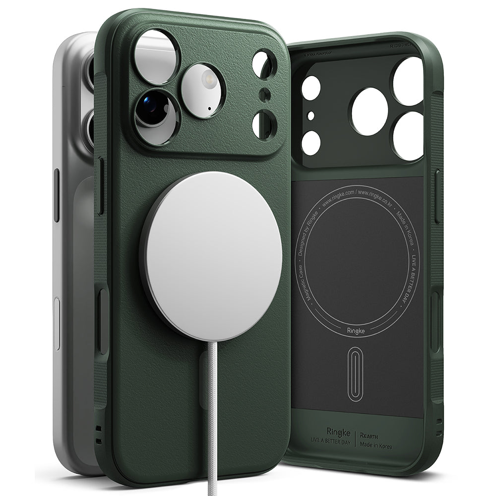 Custodia MagSafe per Apple iPhone 17 Pro Max, Ringke, Onyx, Verde Scuro