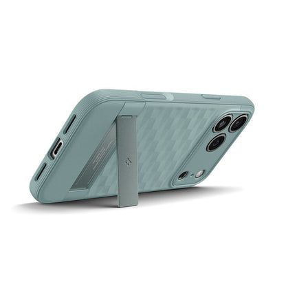 Custodia MagSafe per Apple iPhone 17 Pro Max, Spigen, Caseology Parallax S, Verde